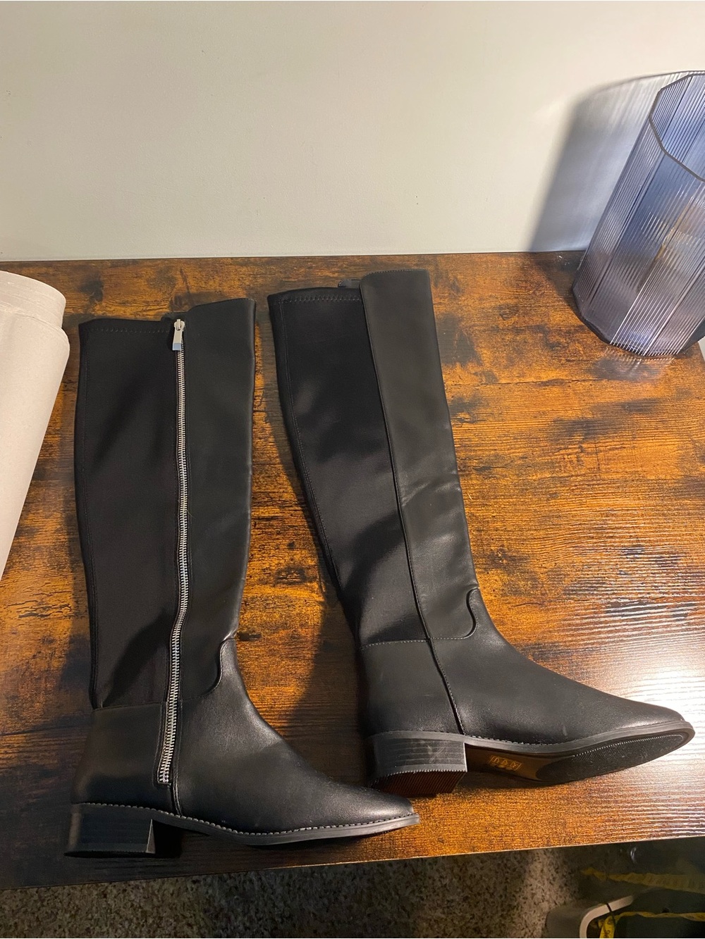Aldo Knee-High Women's Riding Boots Stretch Shaft